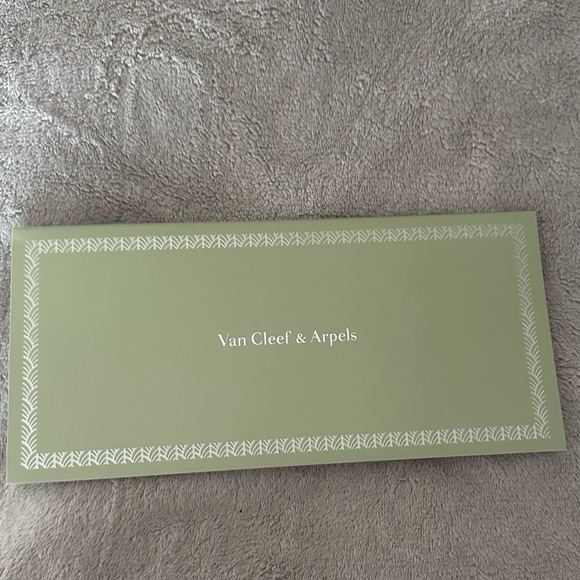 Van Cleef & Arpels Accessories - Van Cleef & Arpels Olive Green envelope new